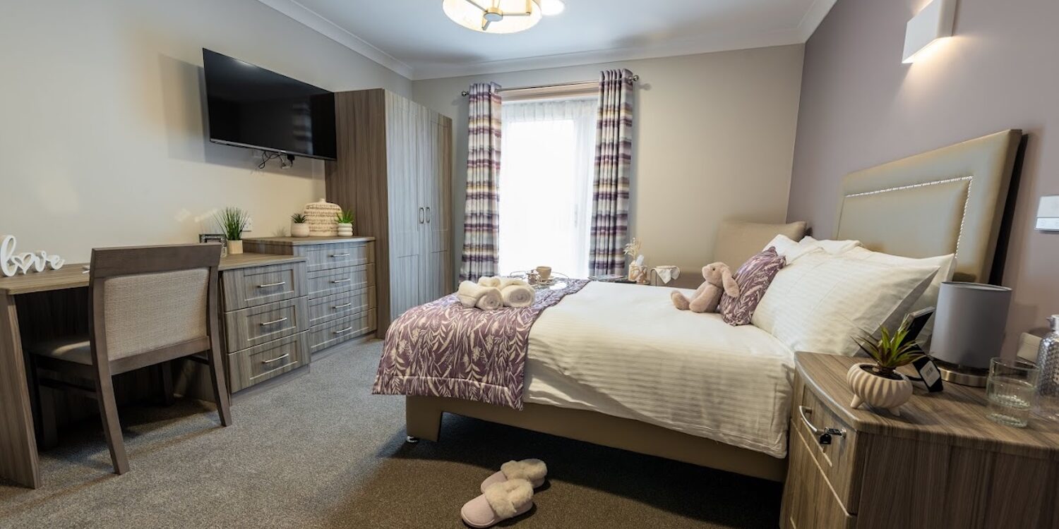Astley View Care Home Bedroom