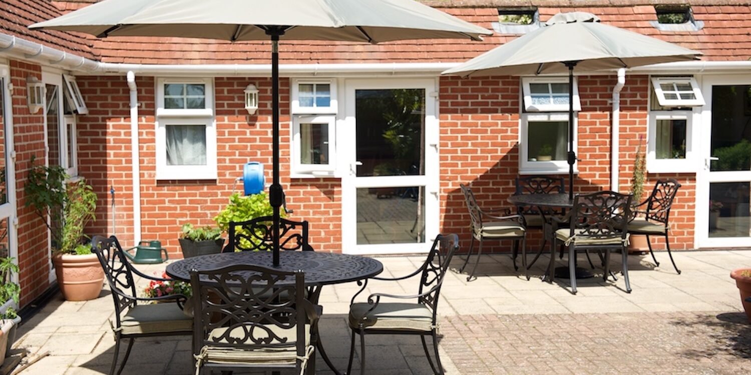 Lovat House Care Home Outside space