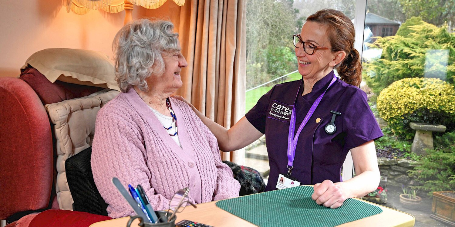 Careyourway bury carer with patient